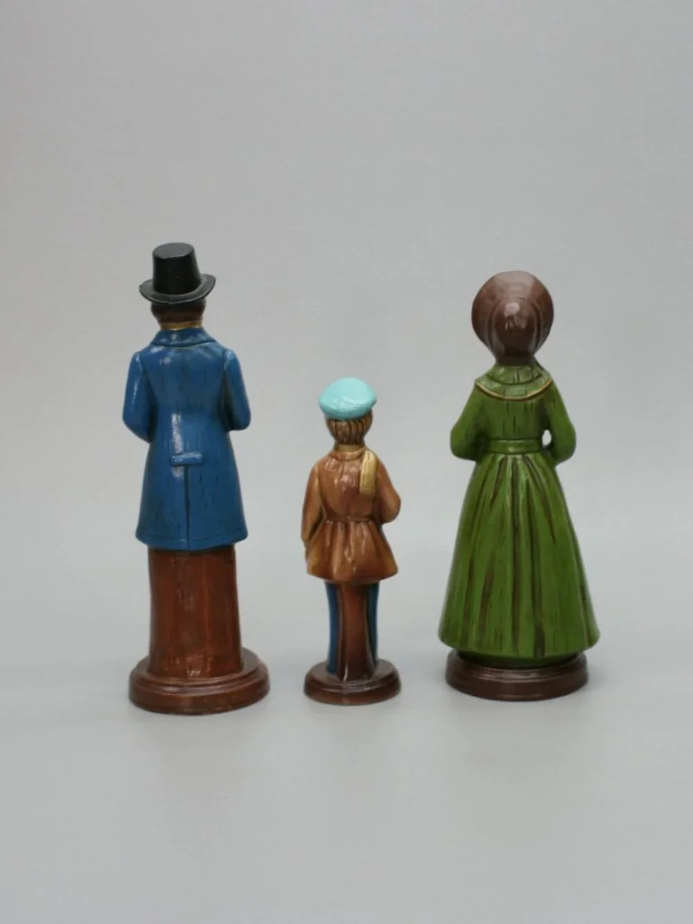 ​Vintage Set 3 Singing Songs Family Carolers Victorian Christmas Figures - Japan